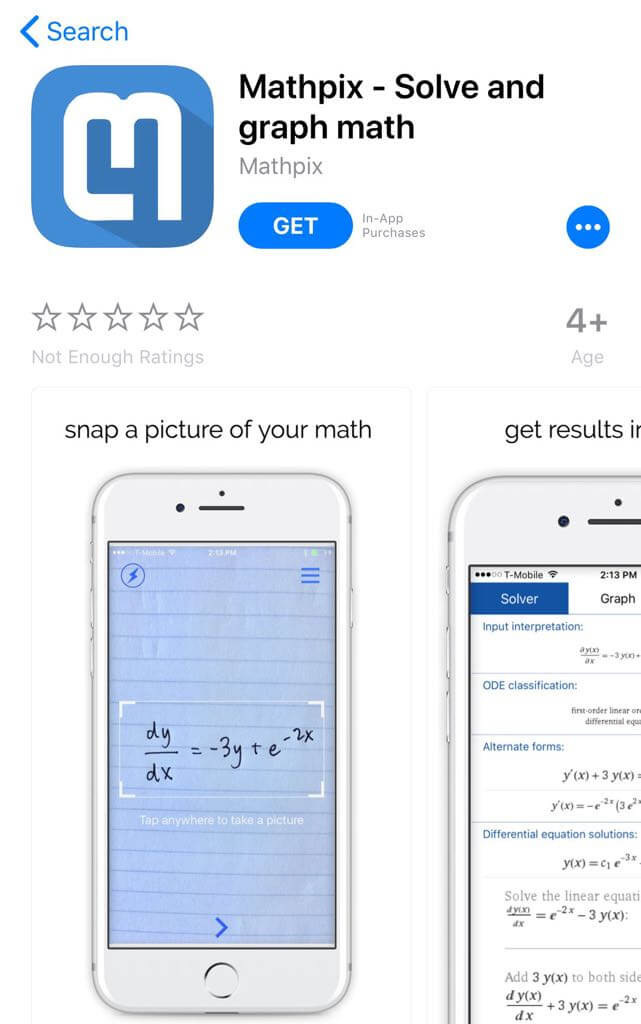 Mathpix app